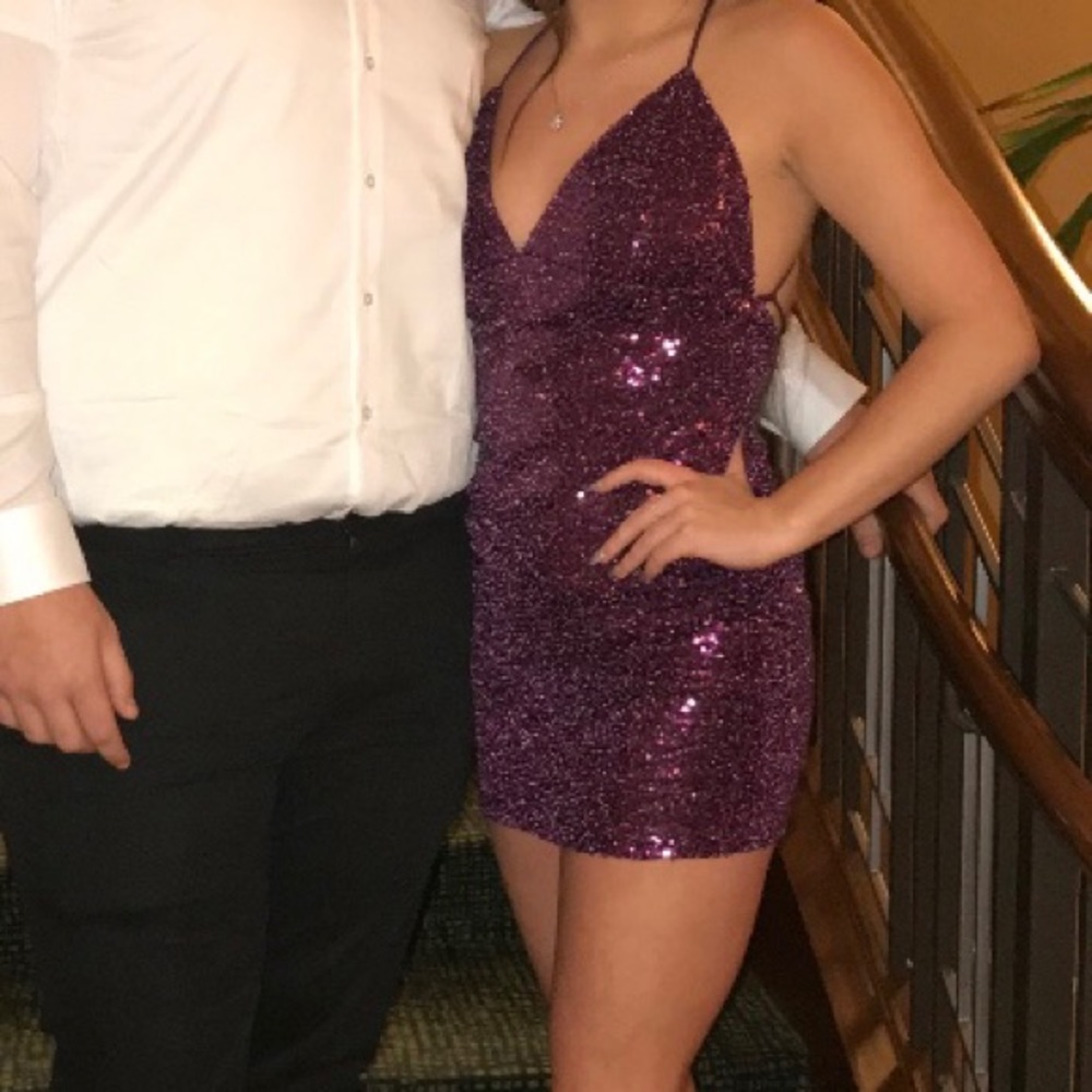 Short, formal dress